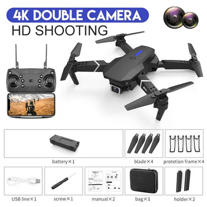 ¡SUPEROFERTA + REGALOS! - DRON W8 PRO MAX Doble cámara 4K | NextGadgetForYou