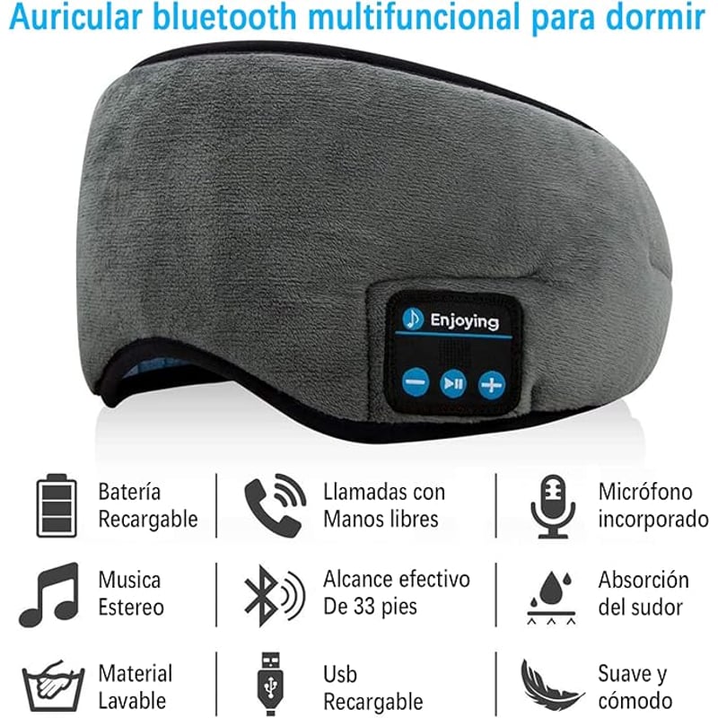 Antifaz Bluetooth para Dormir | NextGadgetForYou